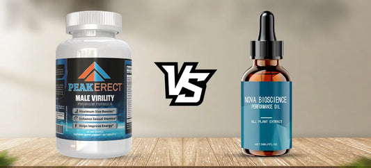 PeakErect vs Nova Bioscience Performance Oil