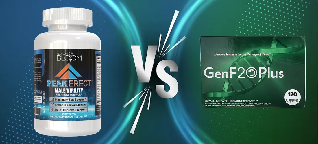 PeakErect vs. GenF20 Plus