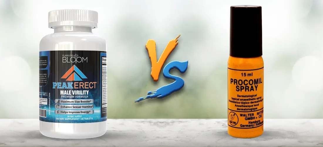 PeakErect vs. Procomil Spray